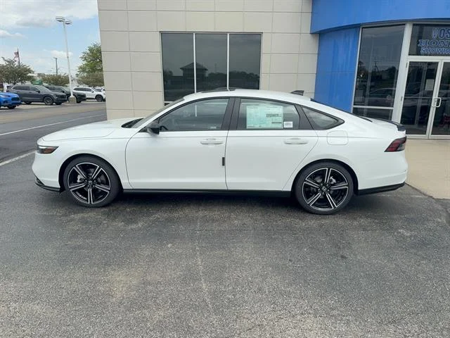 New 2026 Platinum White Pearl Honda Sport image 8