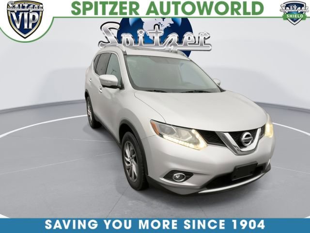 Used 2015 Nissan Rogue SL with VIN 5N1AT2MV7FC787268 for sale in DuBois, PA