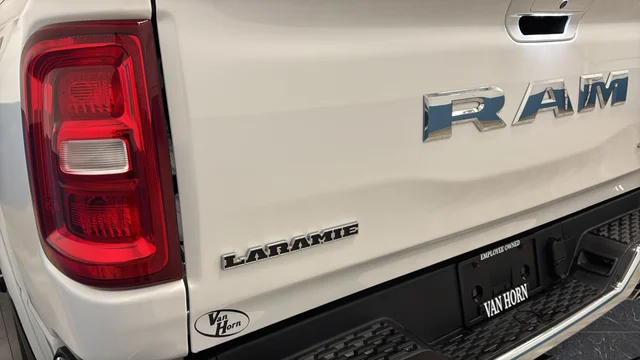 Used 2025 Ivory White Ram Laramie image 33