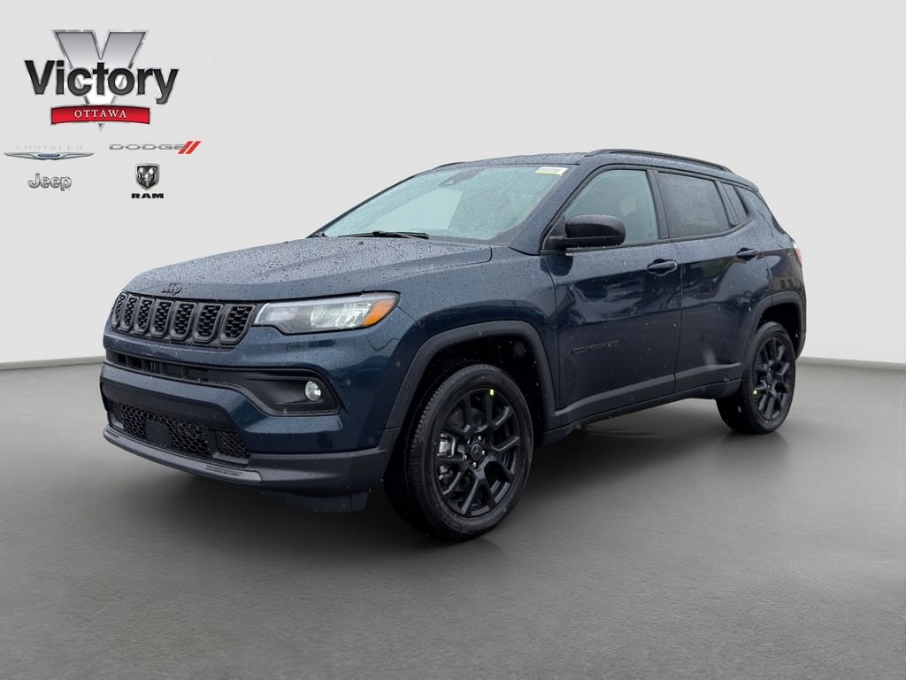 New 2026 Fathom Blue Pearl-Coat Exterior Paint Jeep Latitude image 1