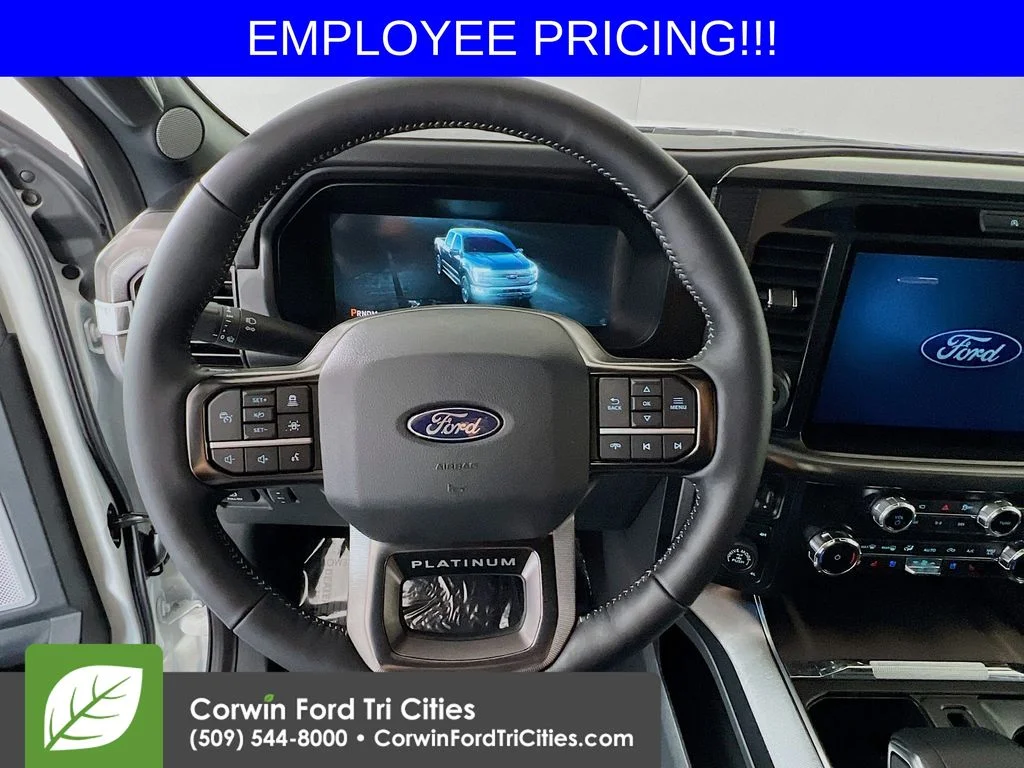 New 2026 Star White Metallic Tri-Coat Ford Platinum image 8