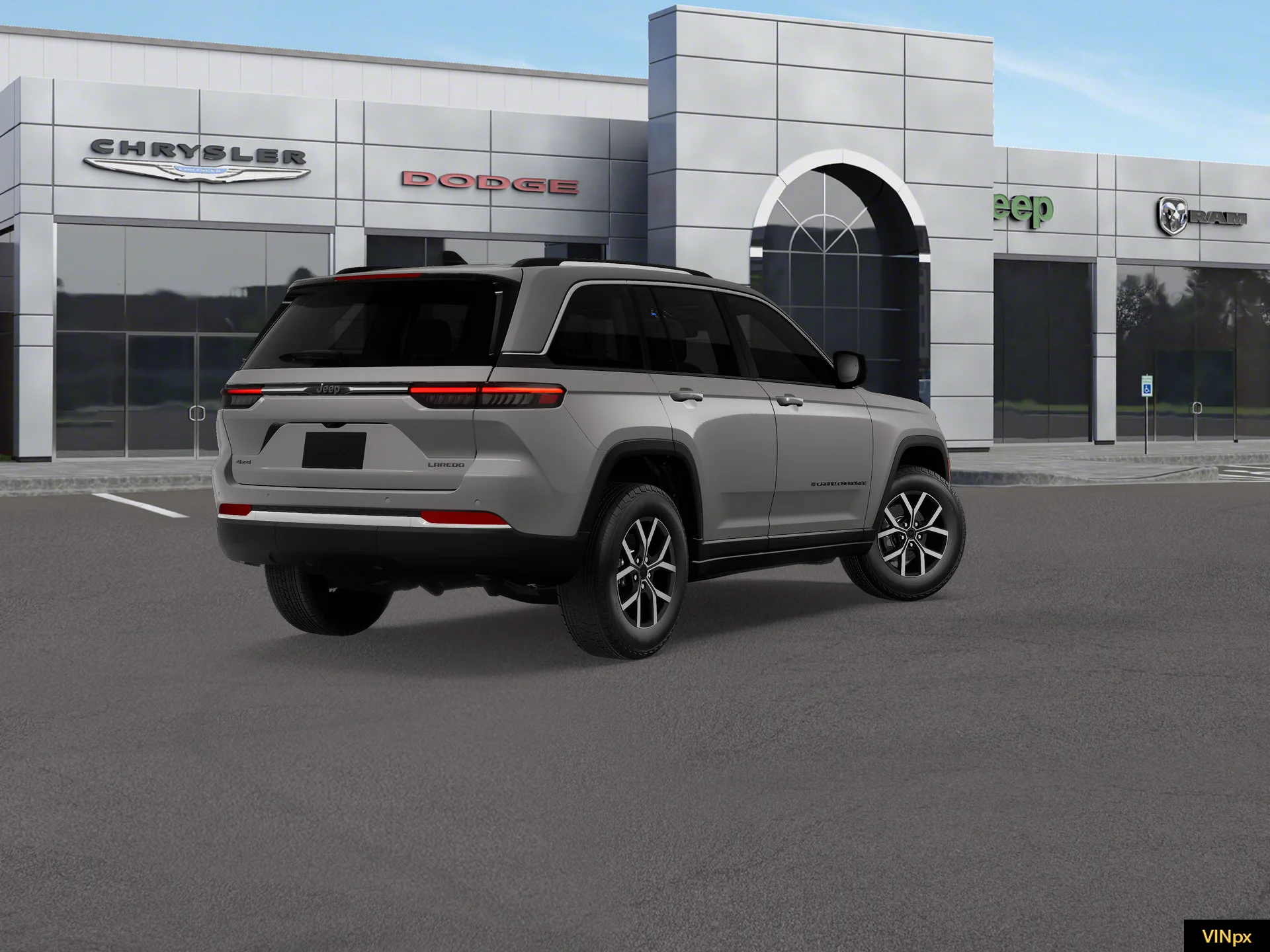 New 2027 Sting-Gray Clear-Coat Paint Jeep Laredo X image 7