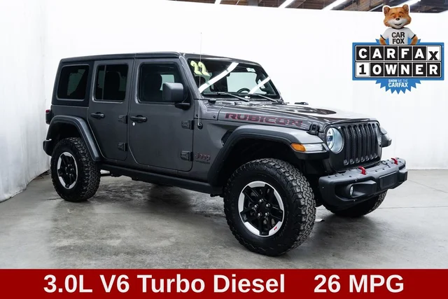 2022 Jeep Wrangler Unlimited Rubicon
