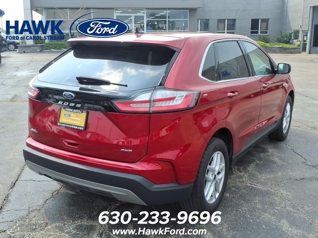 Used 2023 Red Ford SEL image 7