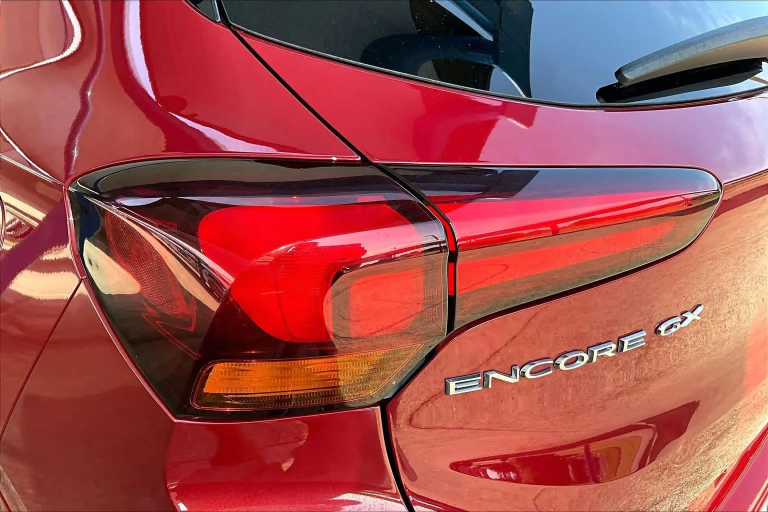 Used 2021 Chili Red Metallic Buick Select image 29