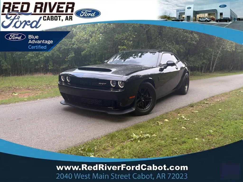 Used 2023 Pitch Black Clearcoat Dodge SRT Demon 170 image 1