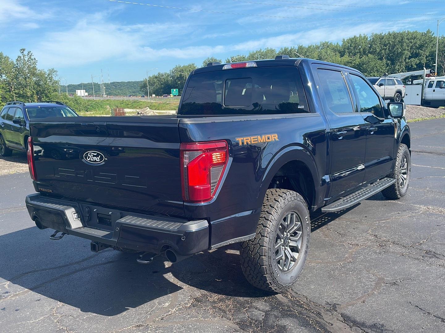New 2026 Antimatter Blue Metallic Ford Tremor image 8
