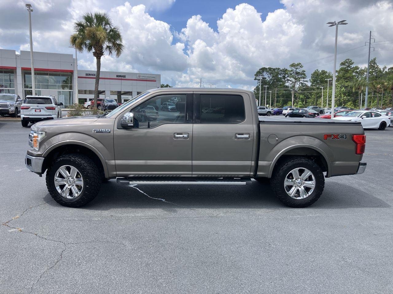 Used 2019 Gray (Stone Gray) Ford Lariat SuperCrew 4WD image 2