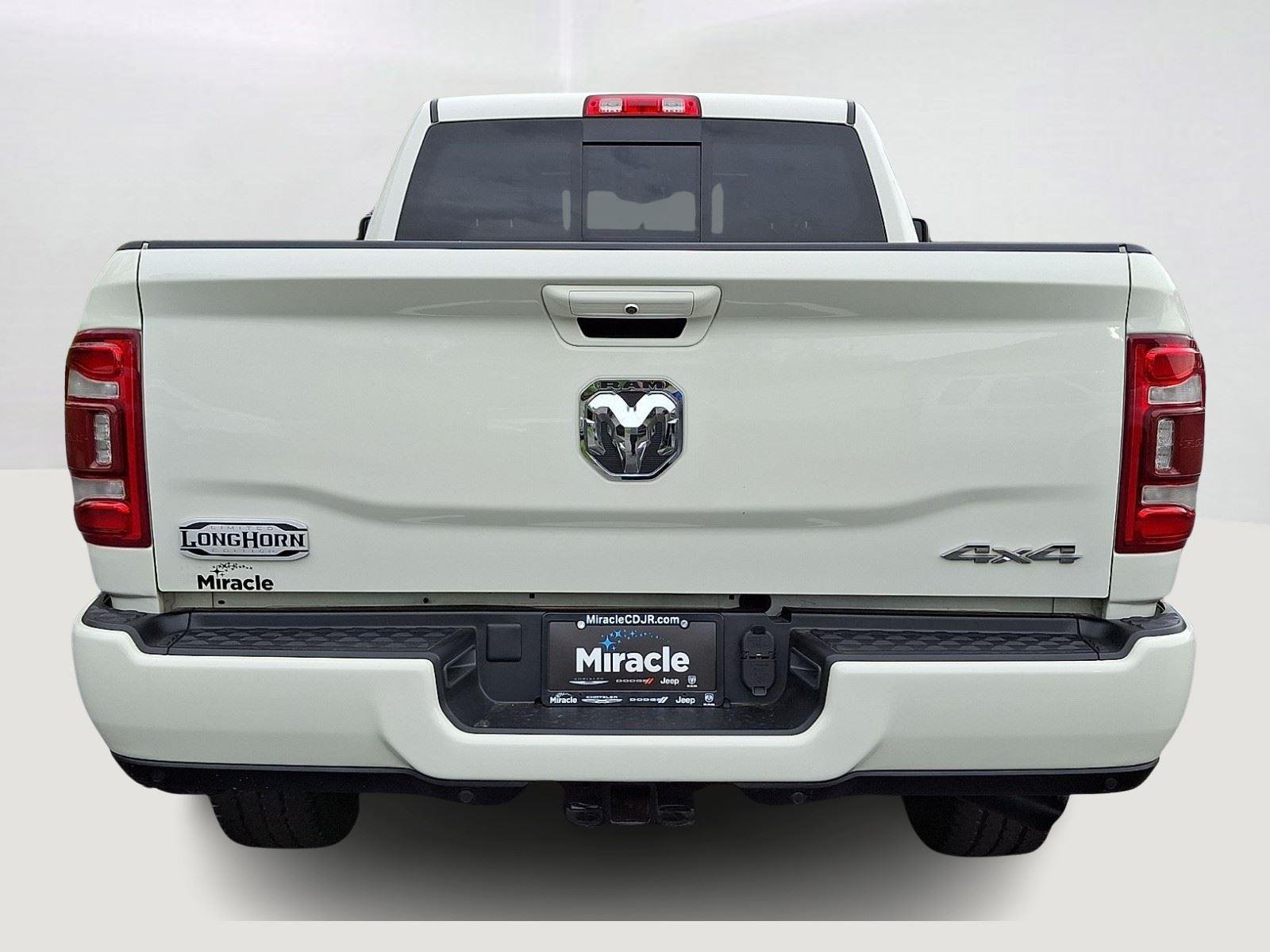 Used 2024 Pearl White Ram Longhorn image 6