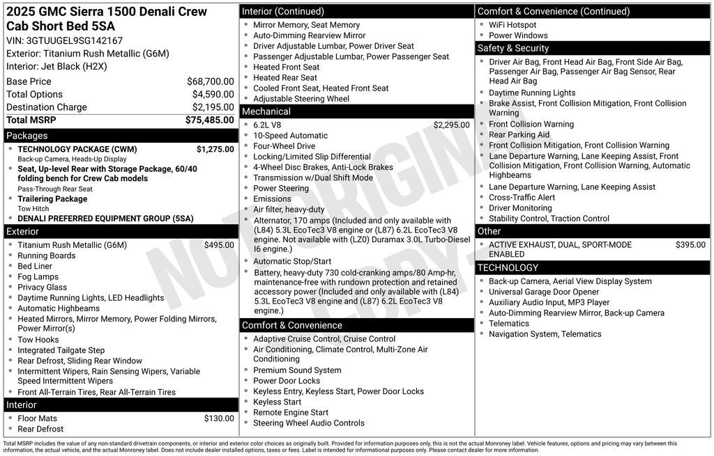 2025 GMC Sierra 1500 Denali - Photo 40