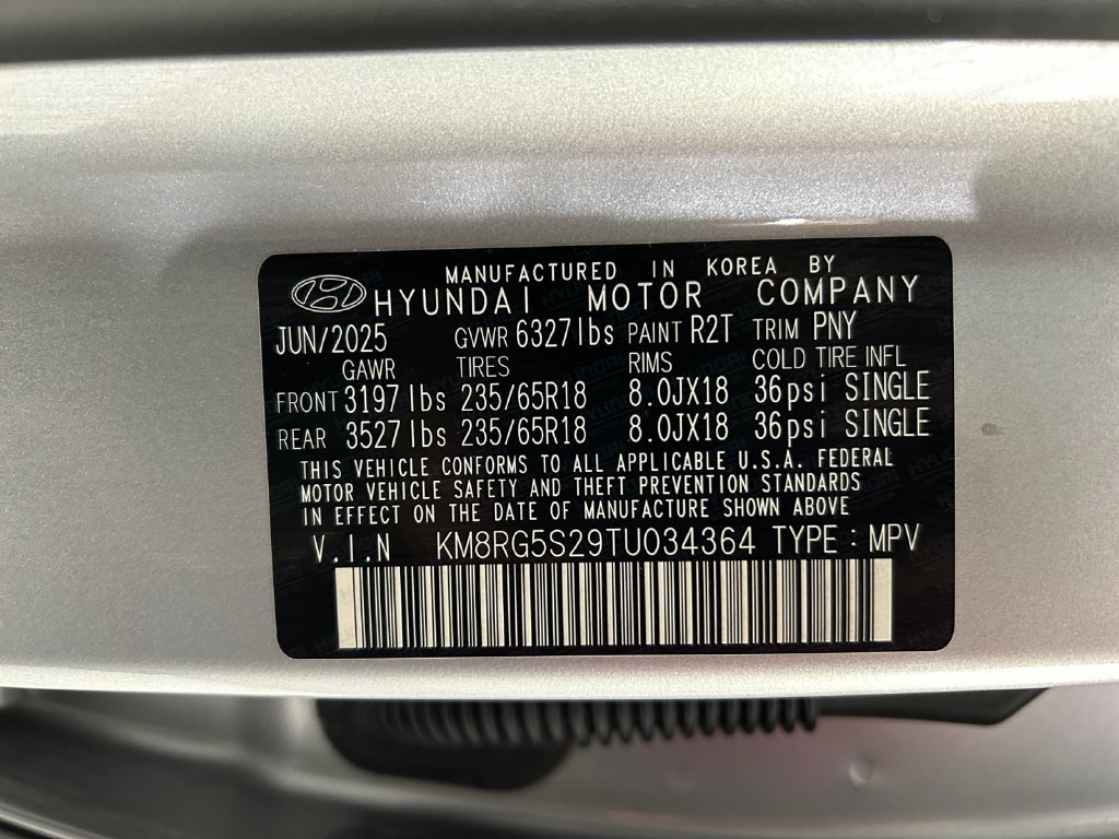 Used 2026 Silver Hyundai SEL Convenience image 20