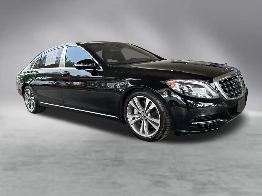 Used 2017 Black Mercedes-Benz Maybach S 550 image 2