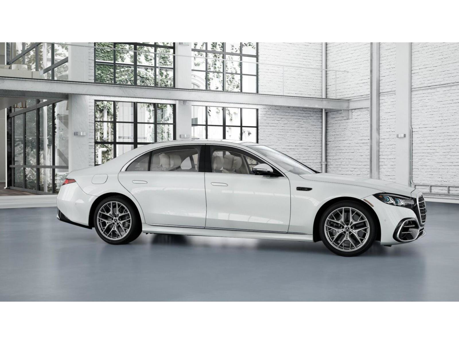 New 2027 MANUFAKTUR Moonlight White Metallic Mercedes-Benz S 580 image 14