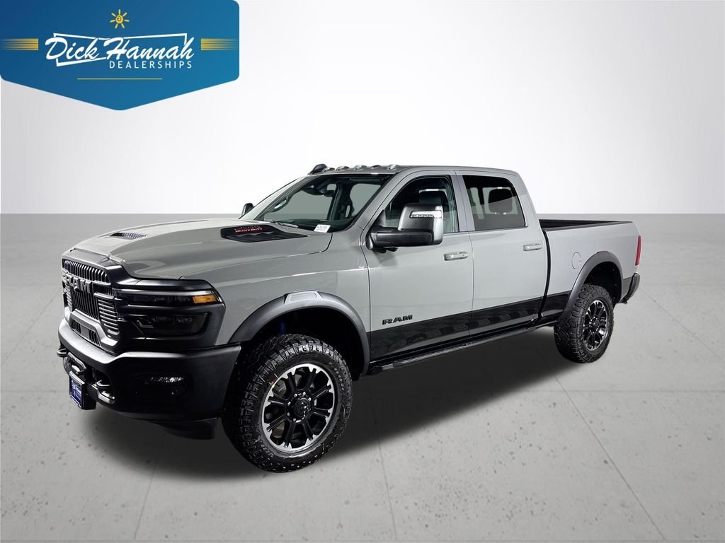 New 2026 Ceramic Gray Clear-Coat Exterior Paint RAM Rebel image 1