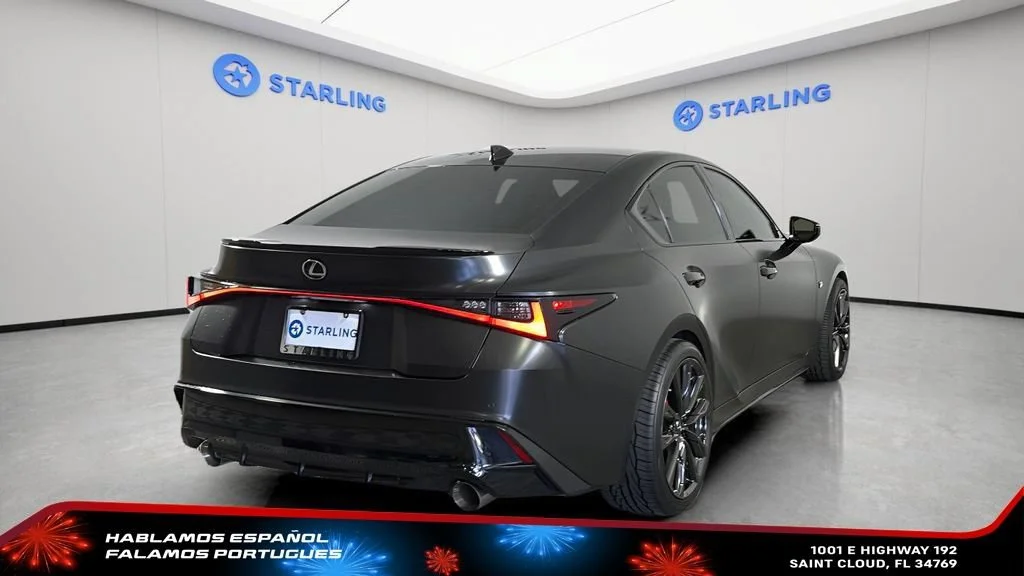 Used 2021 Silver Lexus F SPORT image 7