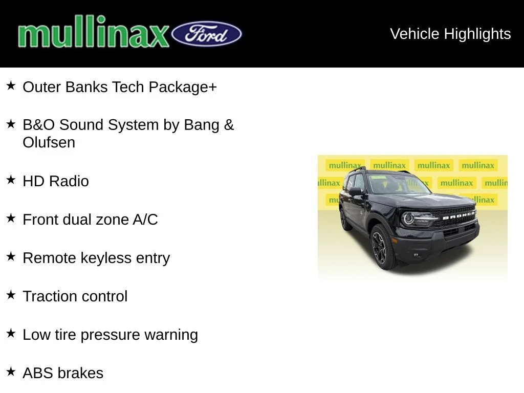 New 2025 Black Ford Outer Banks image 15