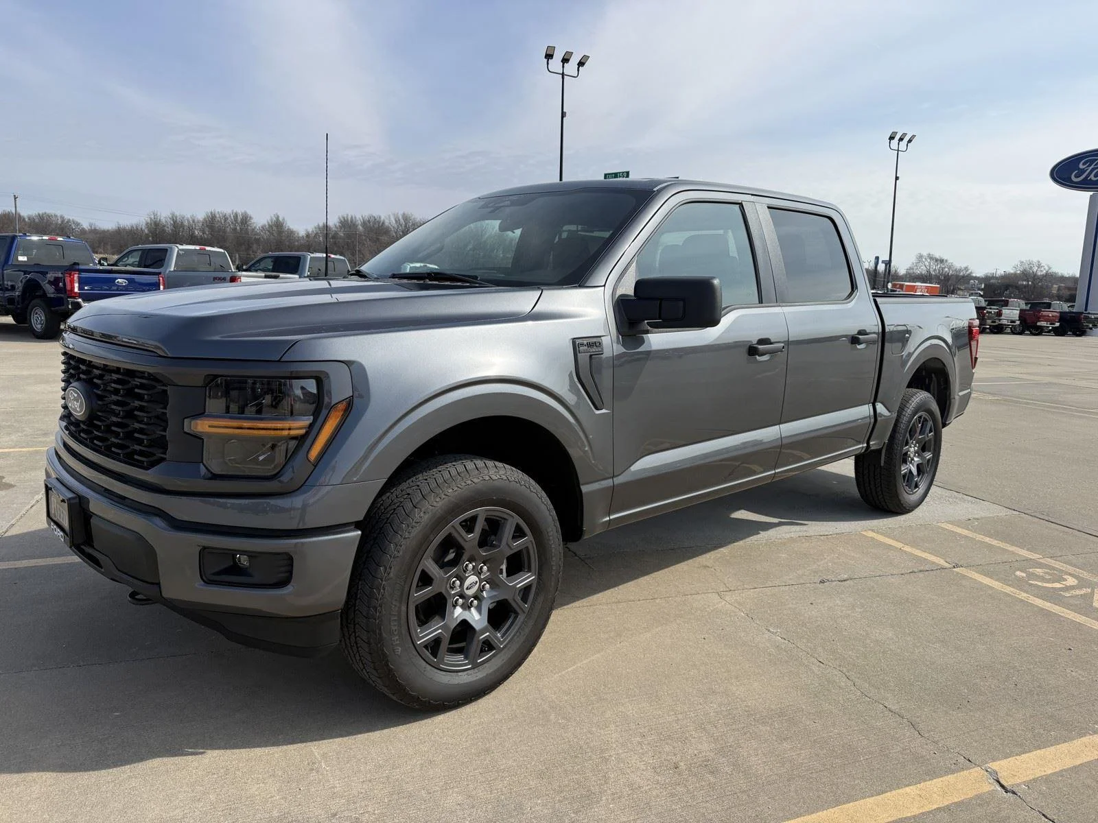 New 2026 Carbonized Gray Ford STX image 4