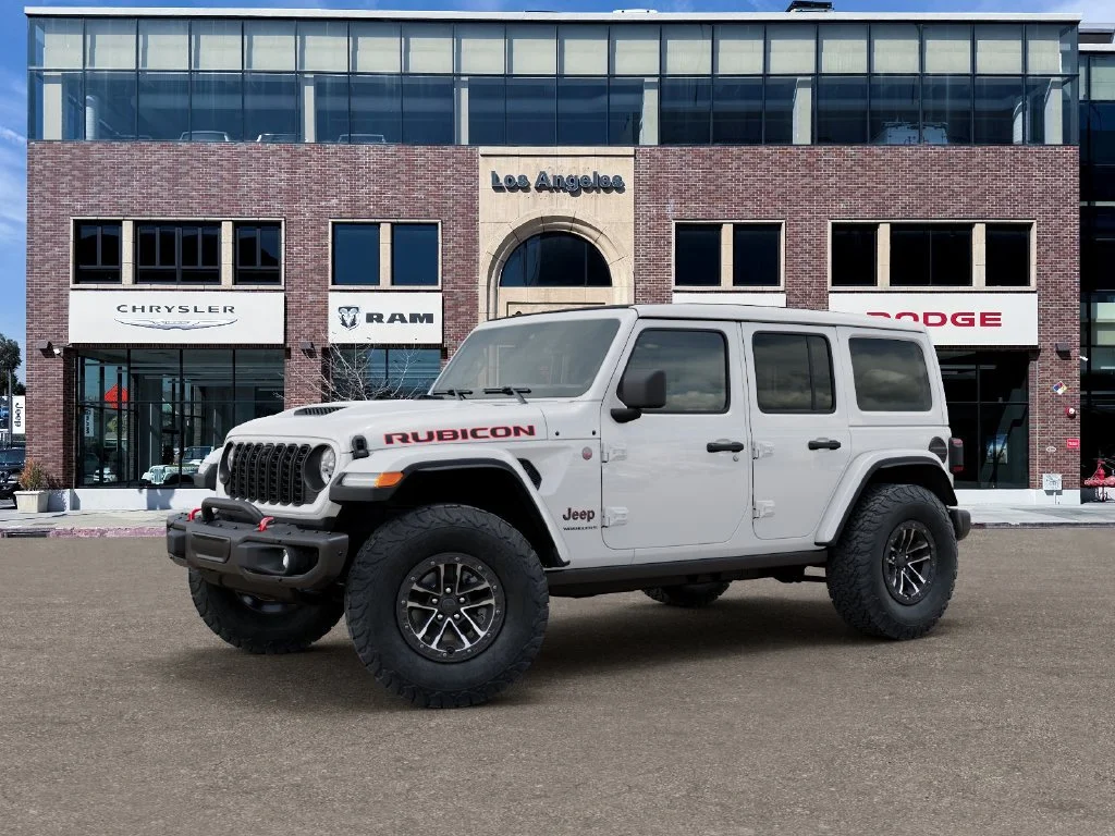 New 2027 Bright White Clear-Coat Paint Jeep Rubicon image 2