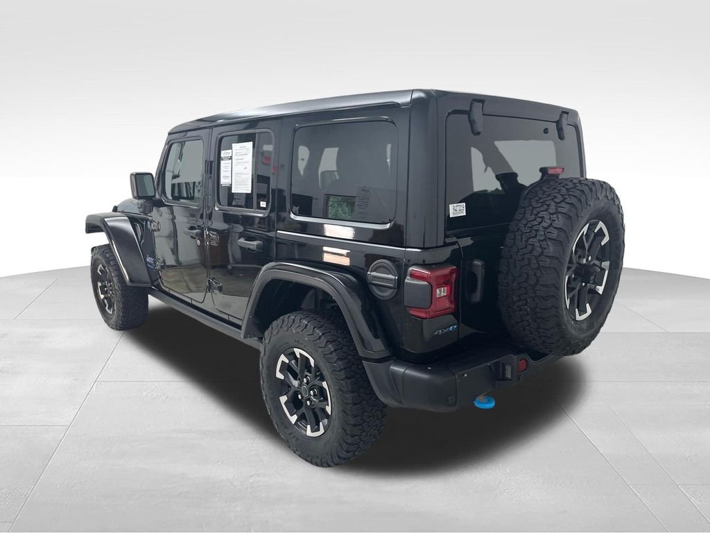 Used 2024 Black Jeep Rubicon 4xe image 3