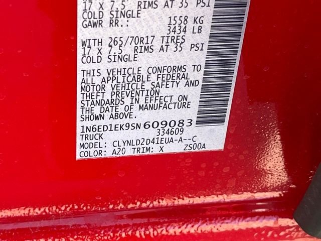 Used 2025 Red Nissan PRO-4X image 32