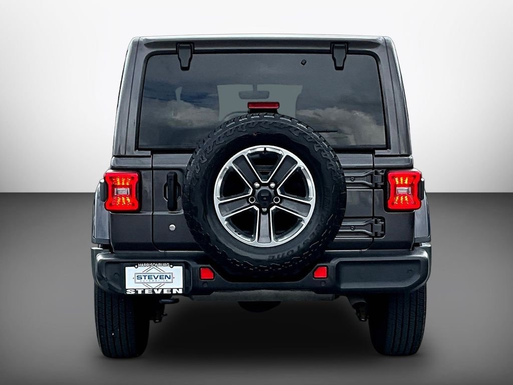 Used 2019 Gray Jeep Unlimited Sahara image 5