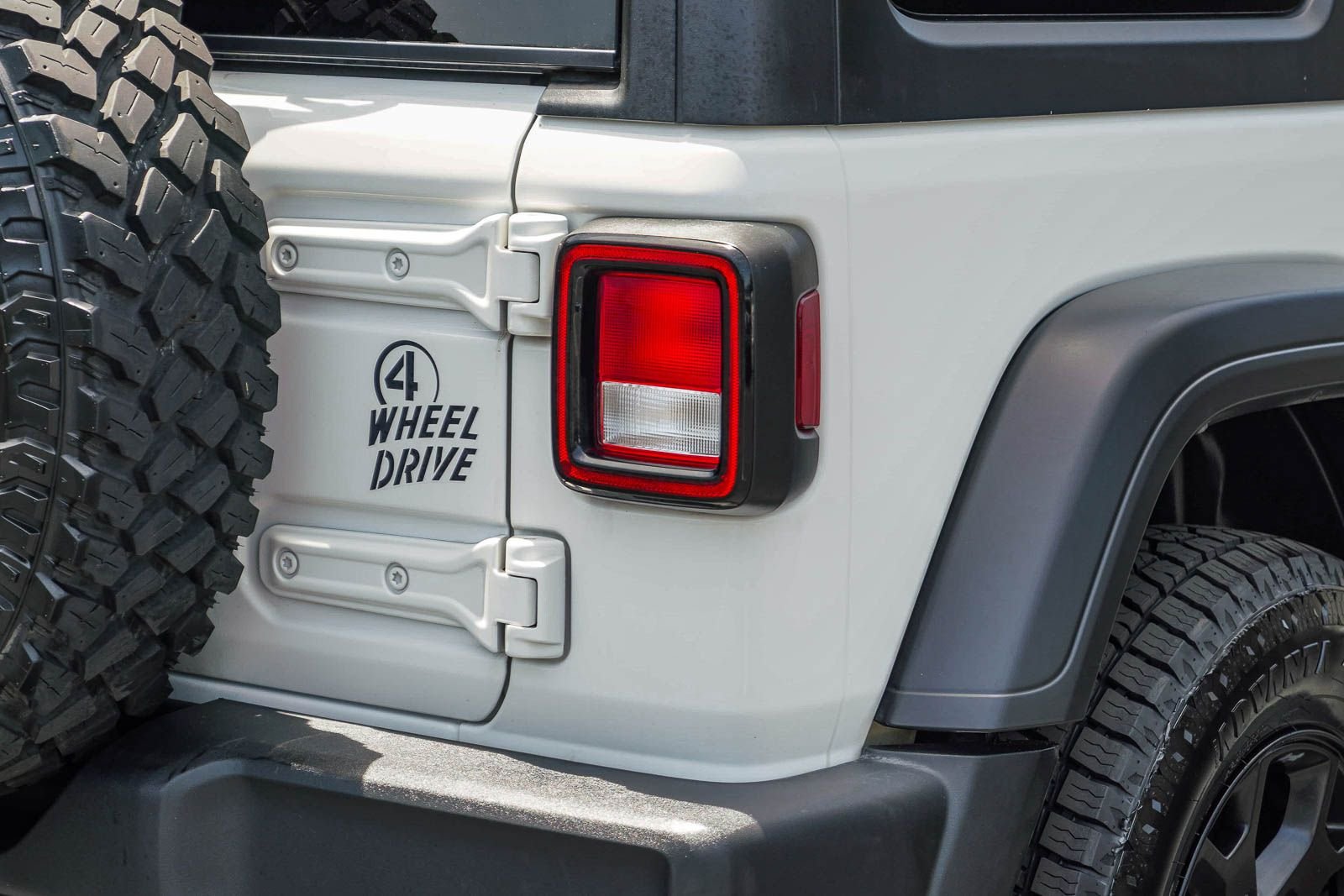 Used 2021 Bright White Clearcoat Jeep Unlimited Willys image 8