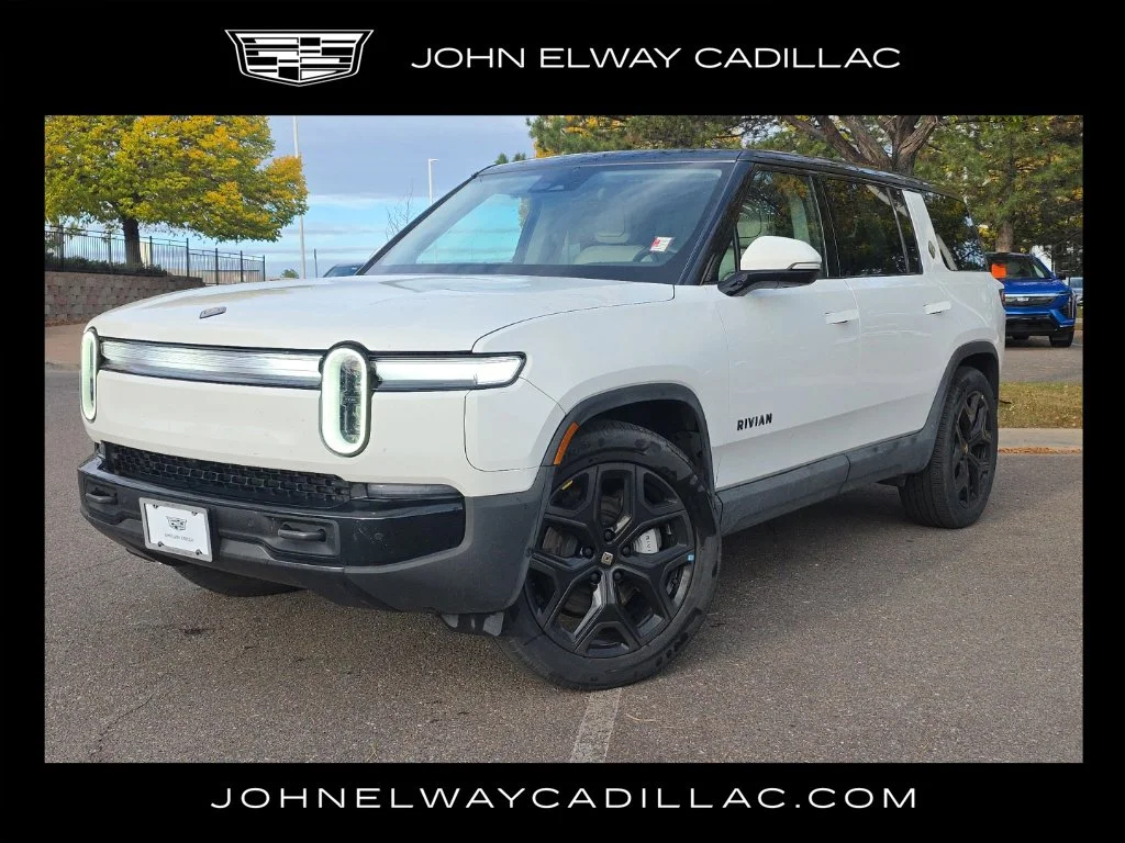 Used 2025 Glacier White Rivian Adventure Dual Motor Max Pack image 1