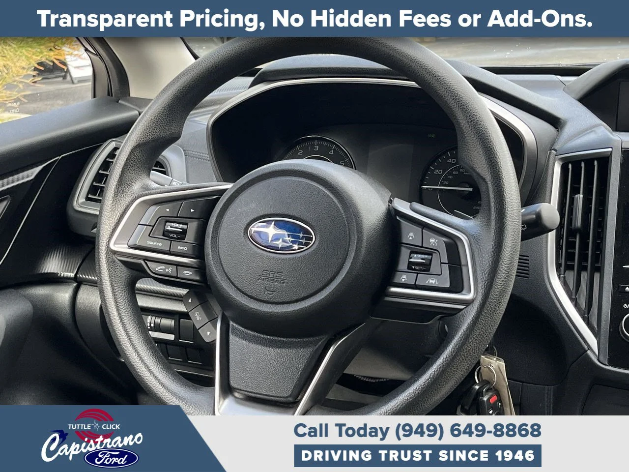 Used 2019 Crystal Black Silica Subaru Premium image 24