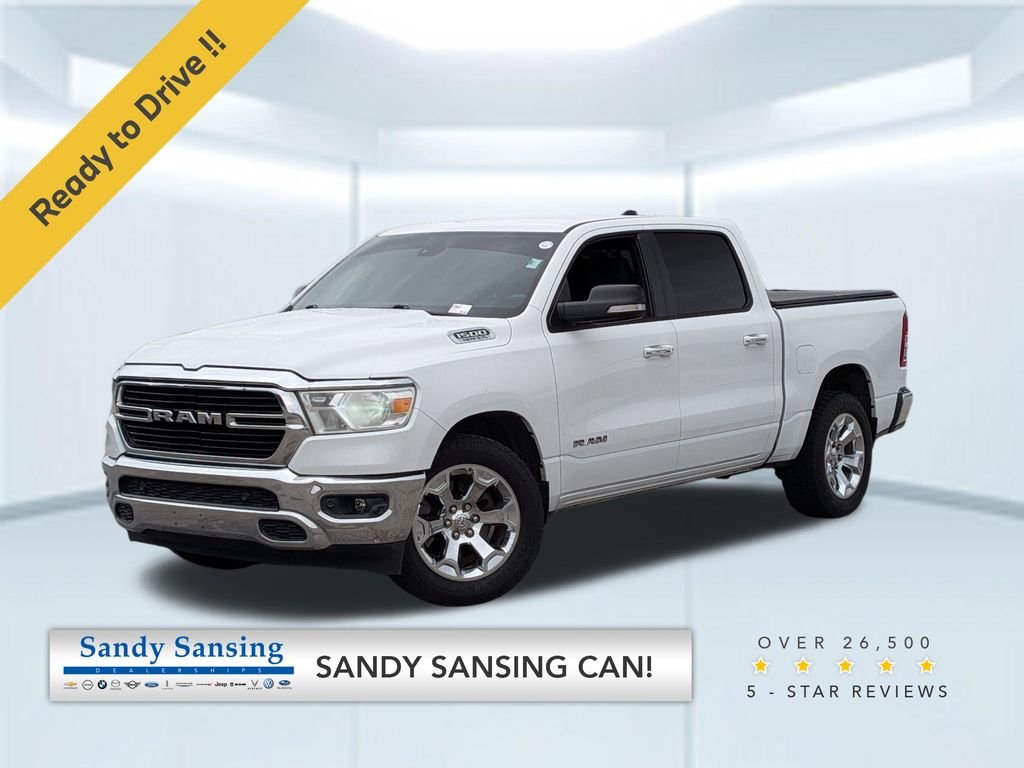 Used 2019 White Ram Big Horn/Lone Star image 1