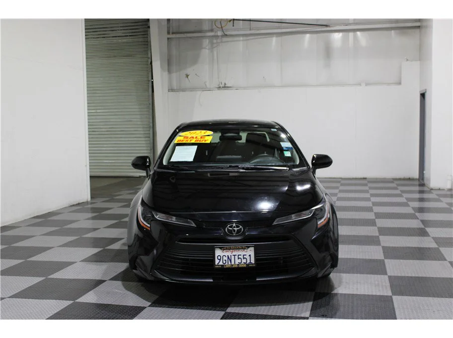 Used 2023 Black Toyota LE image 2