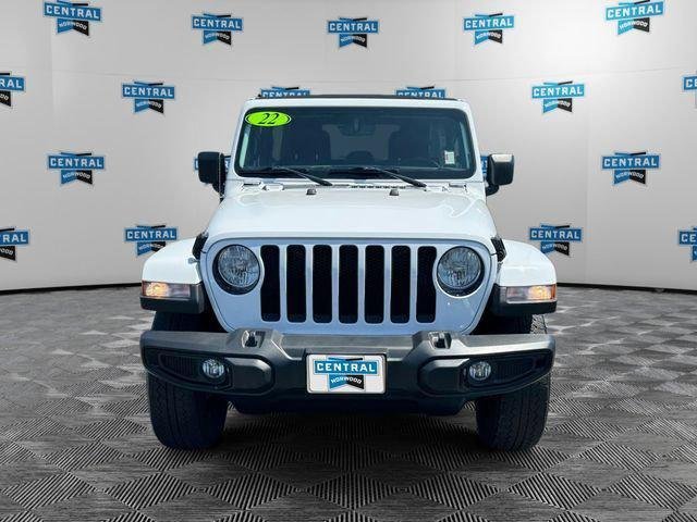 Used 2022 White Jeep Unlimited Sahara image 9