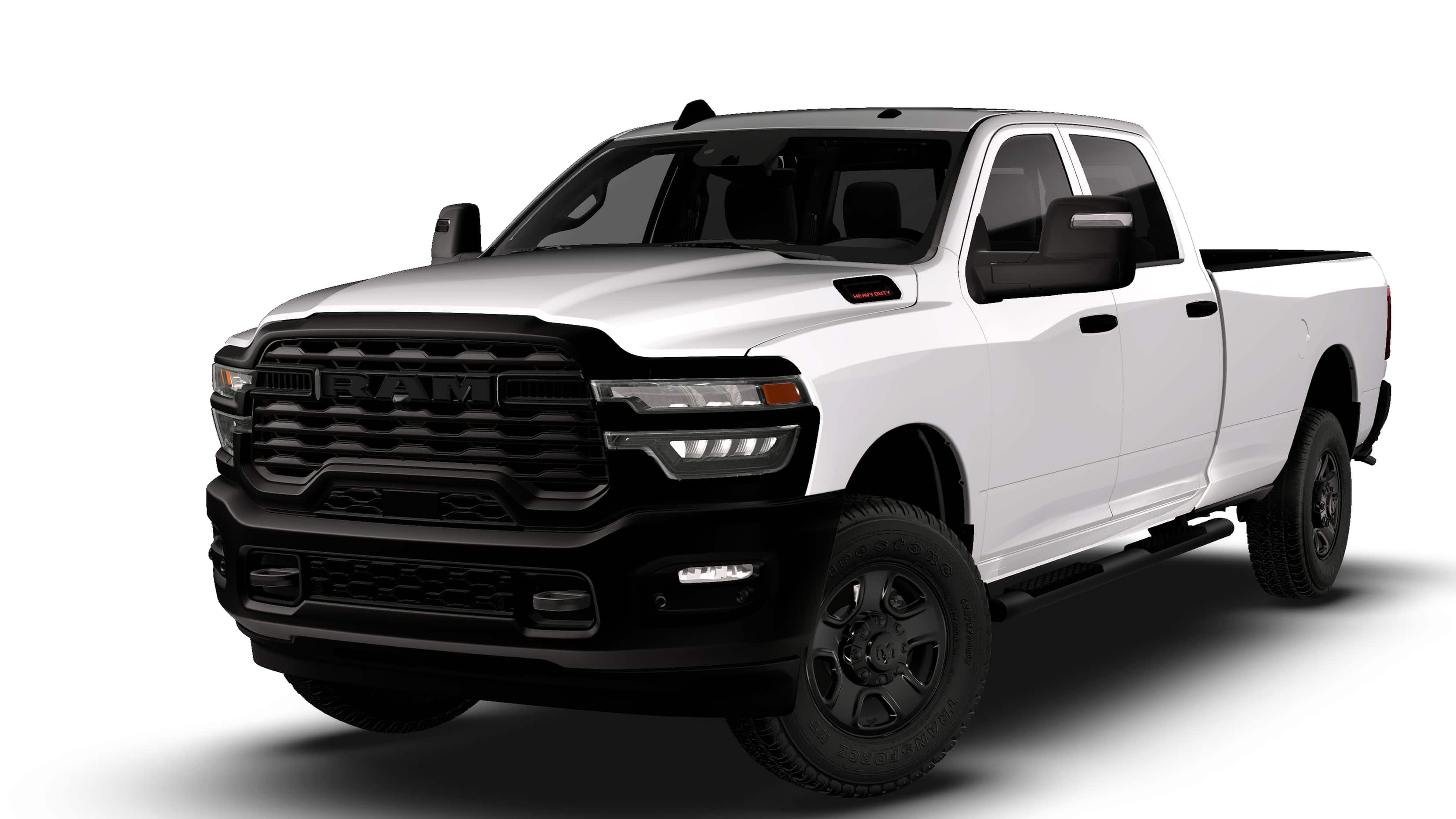 New 2026 Bright White Clear-Coat Exterior Paint RAM TRADESMAN image 1