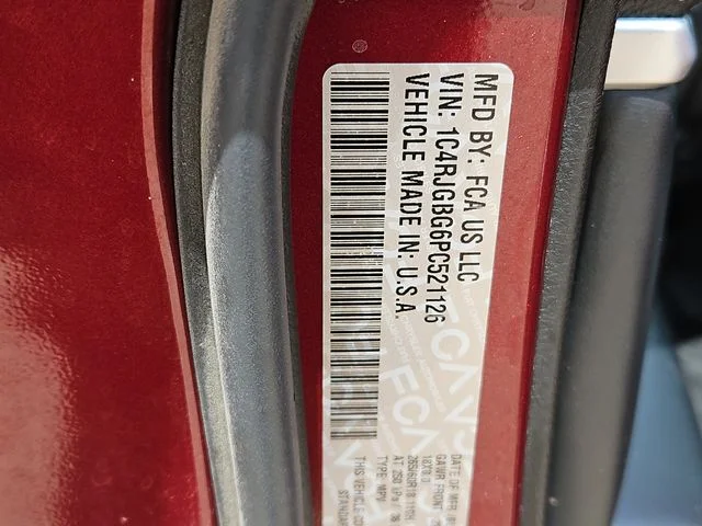 Used 2023 Red Jeep Limited image 9