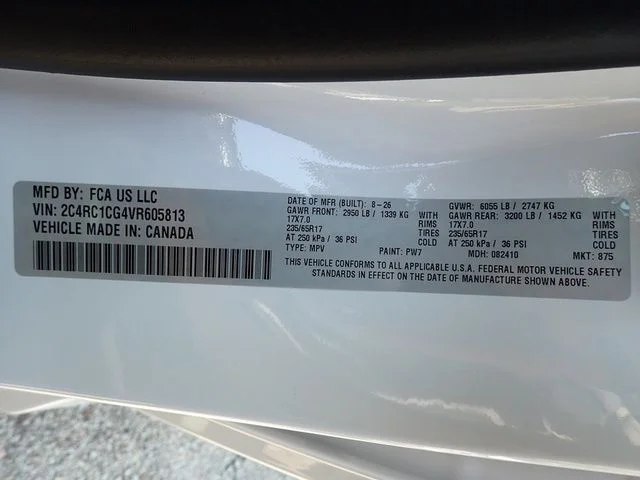 New 2027 White/off-white Chrysler LX image 17