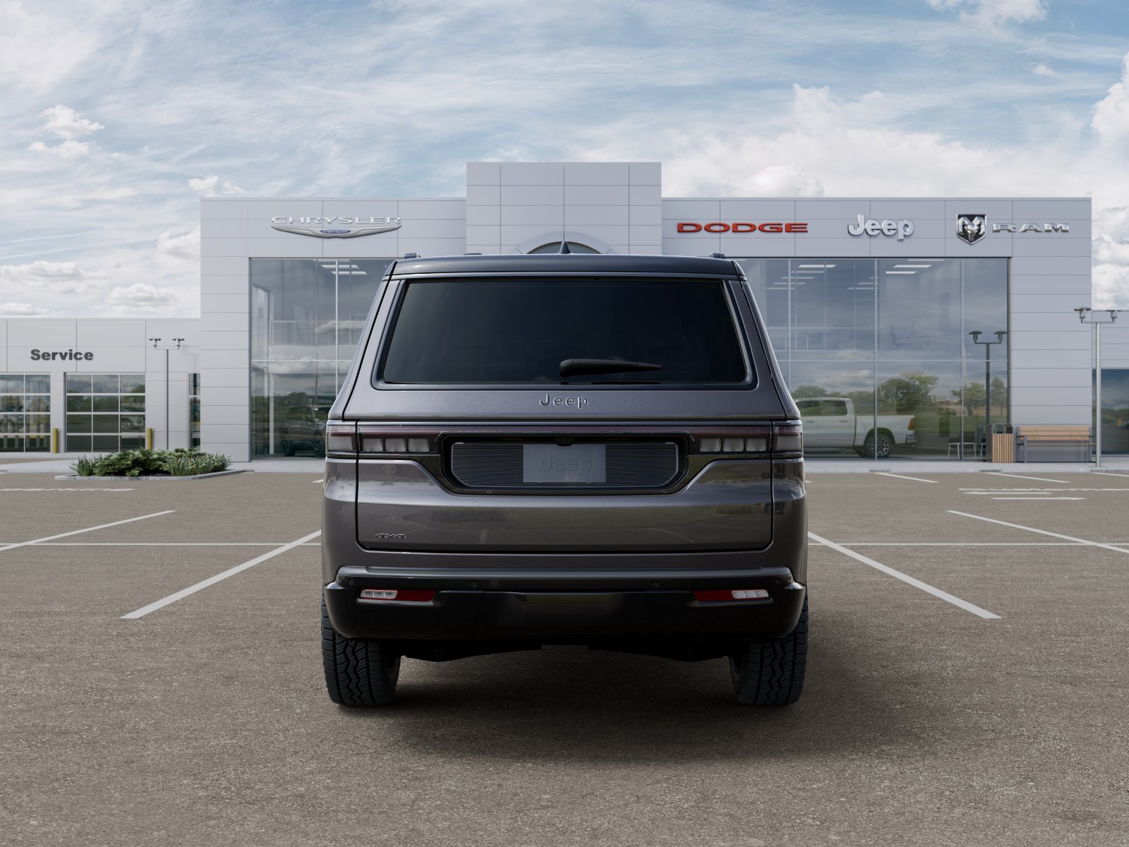 New 2026 Baltic-Gray Metallic Clear-Coat Exterior Paint Jeep Upland image 33