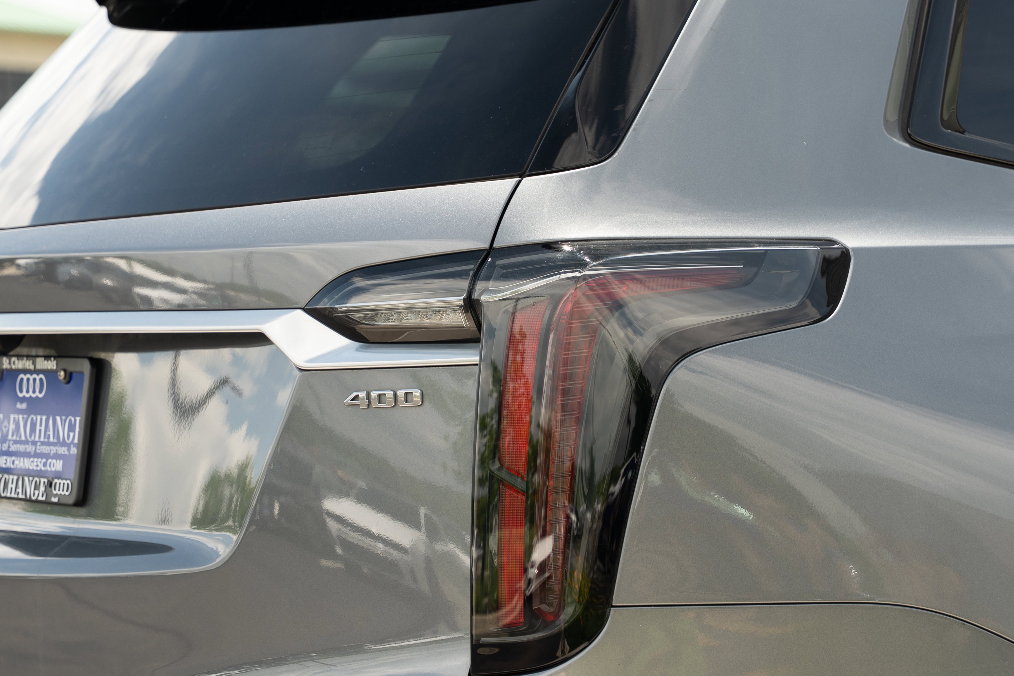 Used 2021 Satin Steel Metallic Cadillac Sport image 31
