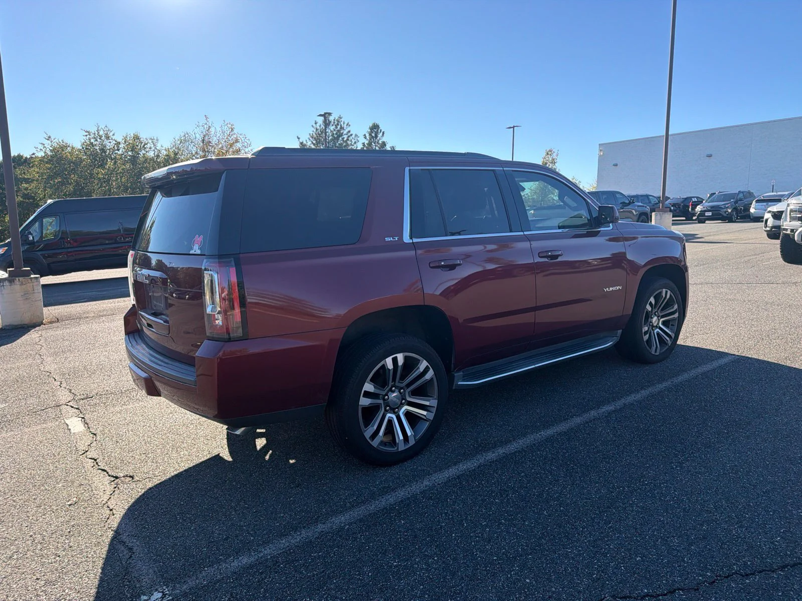 Used 2017 Red GMC SLT image 3
