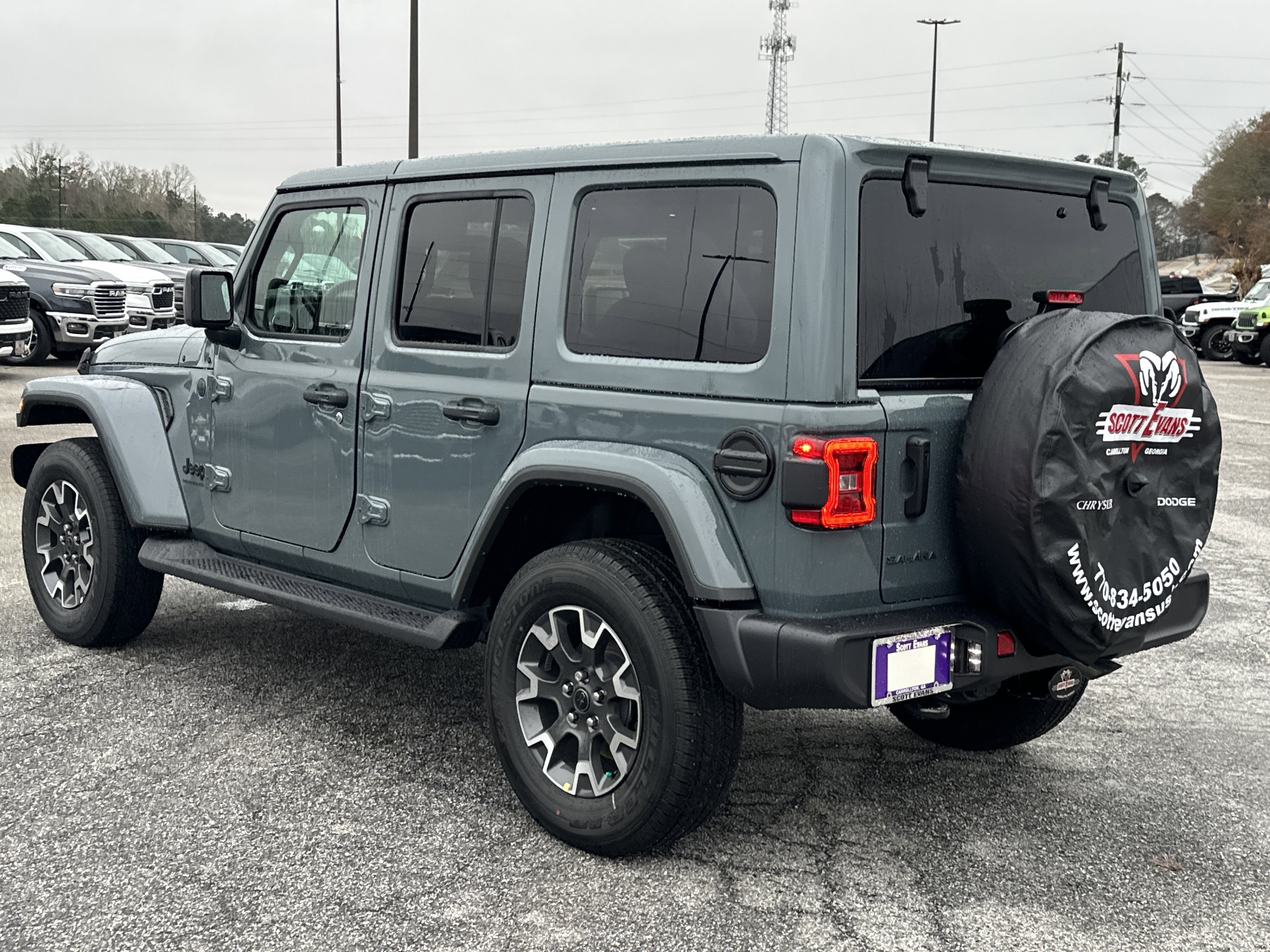 New 2026 Anvil Clear-Coat Exterior Paint Jeep Sahara image 6