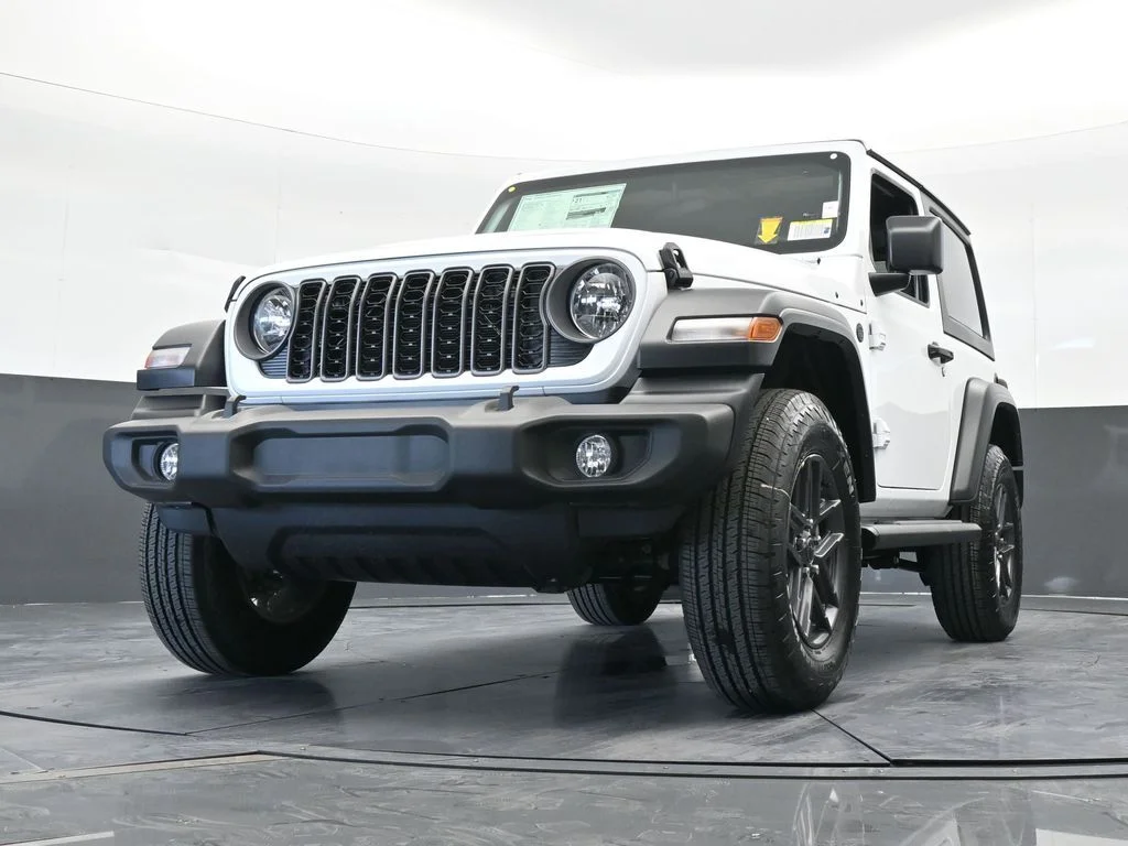 New 2026 Bright White Clear-Coat Exterior Paint Jeep Sport image 43