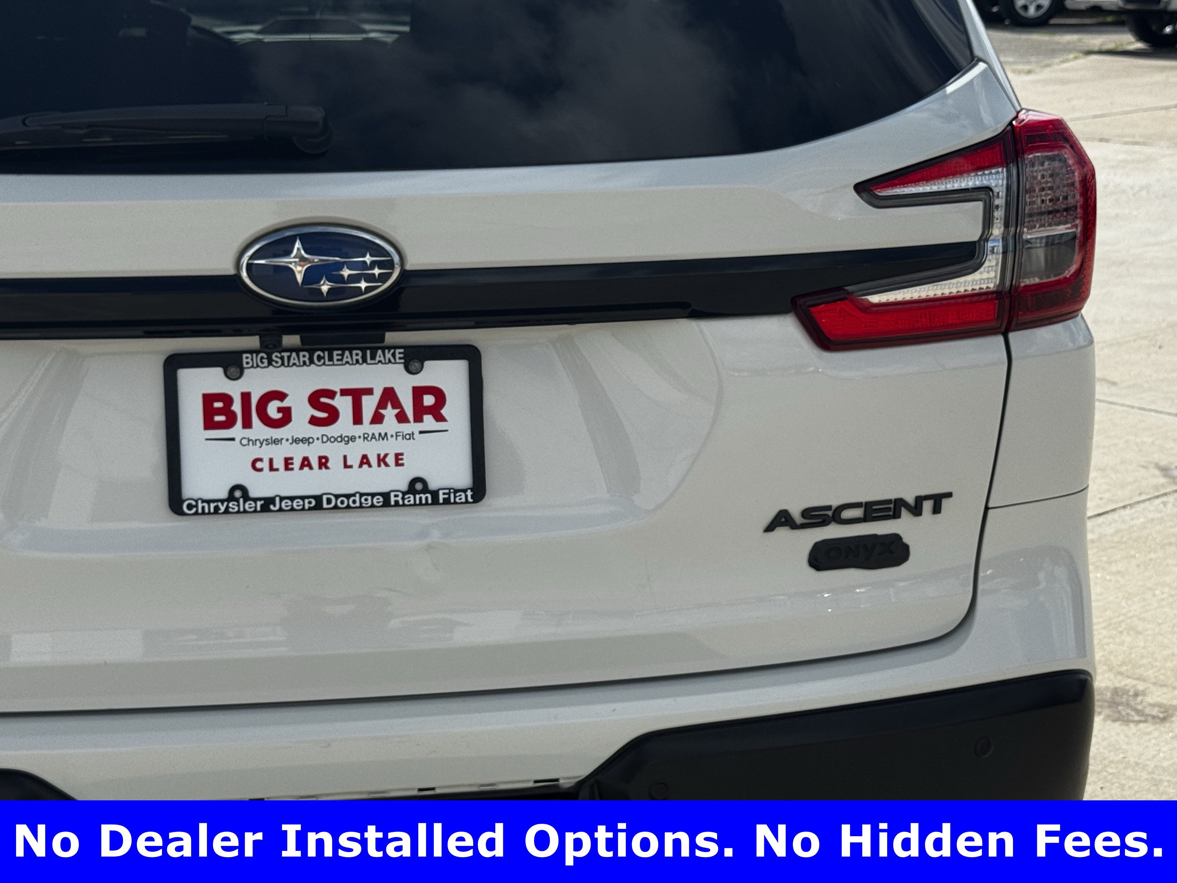 Used 2023 Crystal White Pearl Subaru Onyx Edition Limited image 9