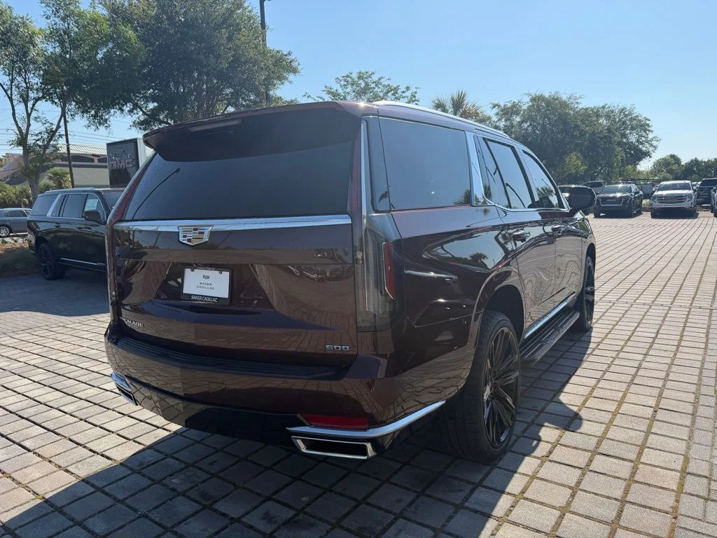 Used 2022 Red Cadillac Premium Luxury image 5