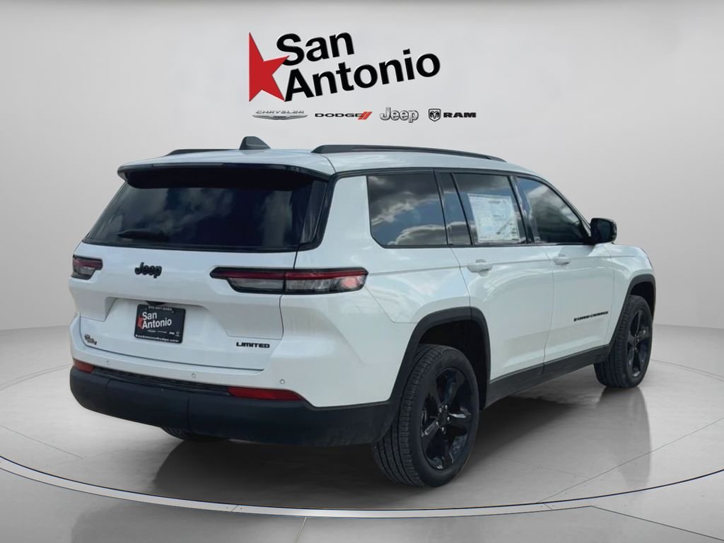 New 2025 Bright White Clear-Coat Exterior Paint Jeep Limited image 14