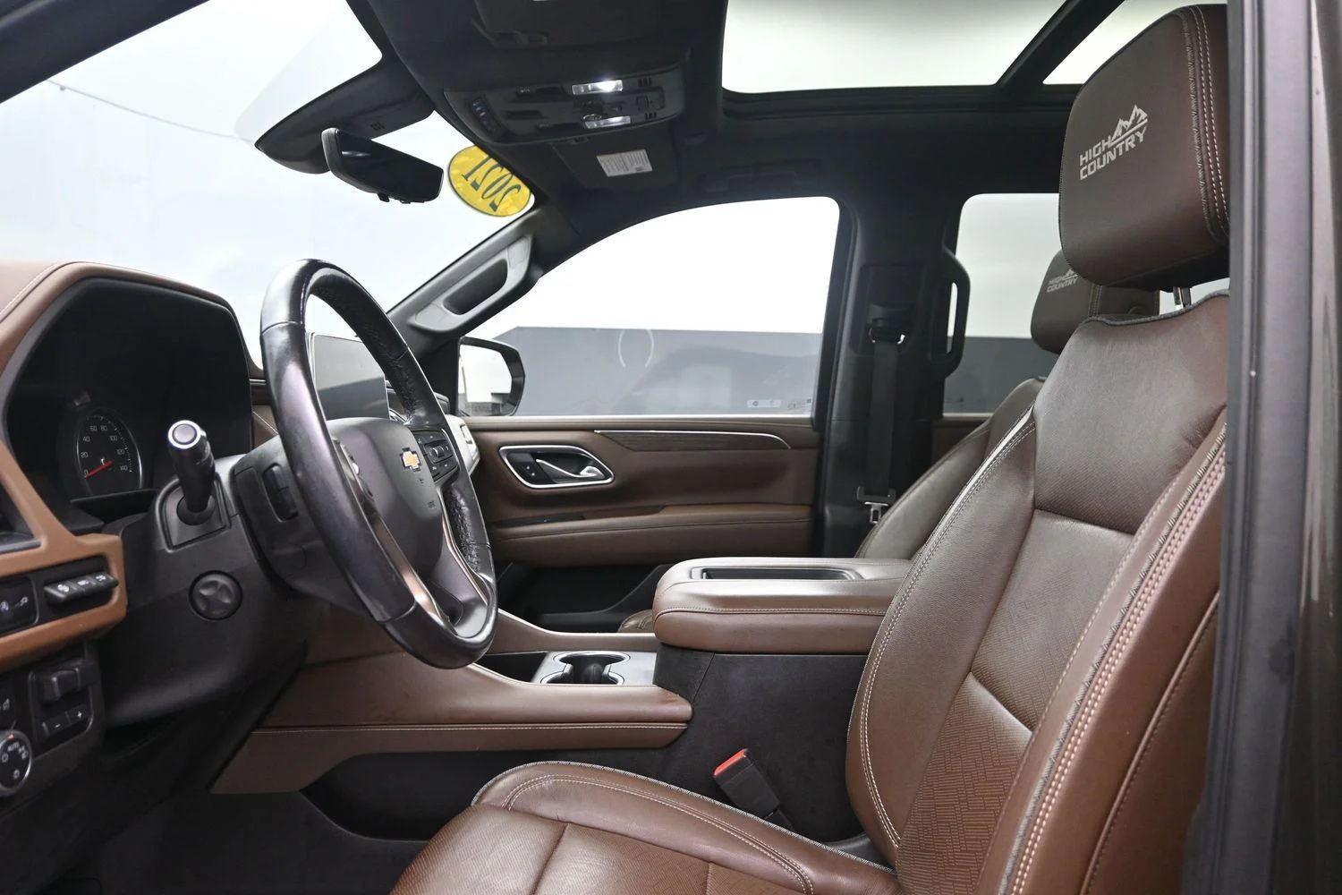 Used 2021 Graywood Metallic Chevrolet High Country image 24