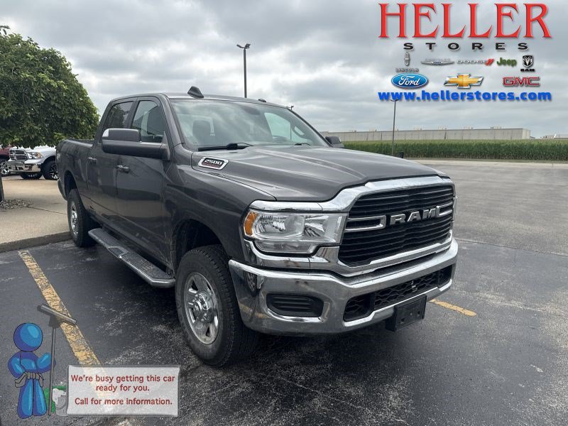 Used 2021 Granite Crystal Metallic Clearcoat Ram Big Horn image 1