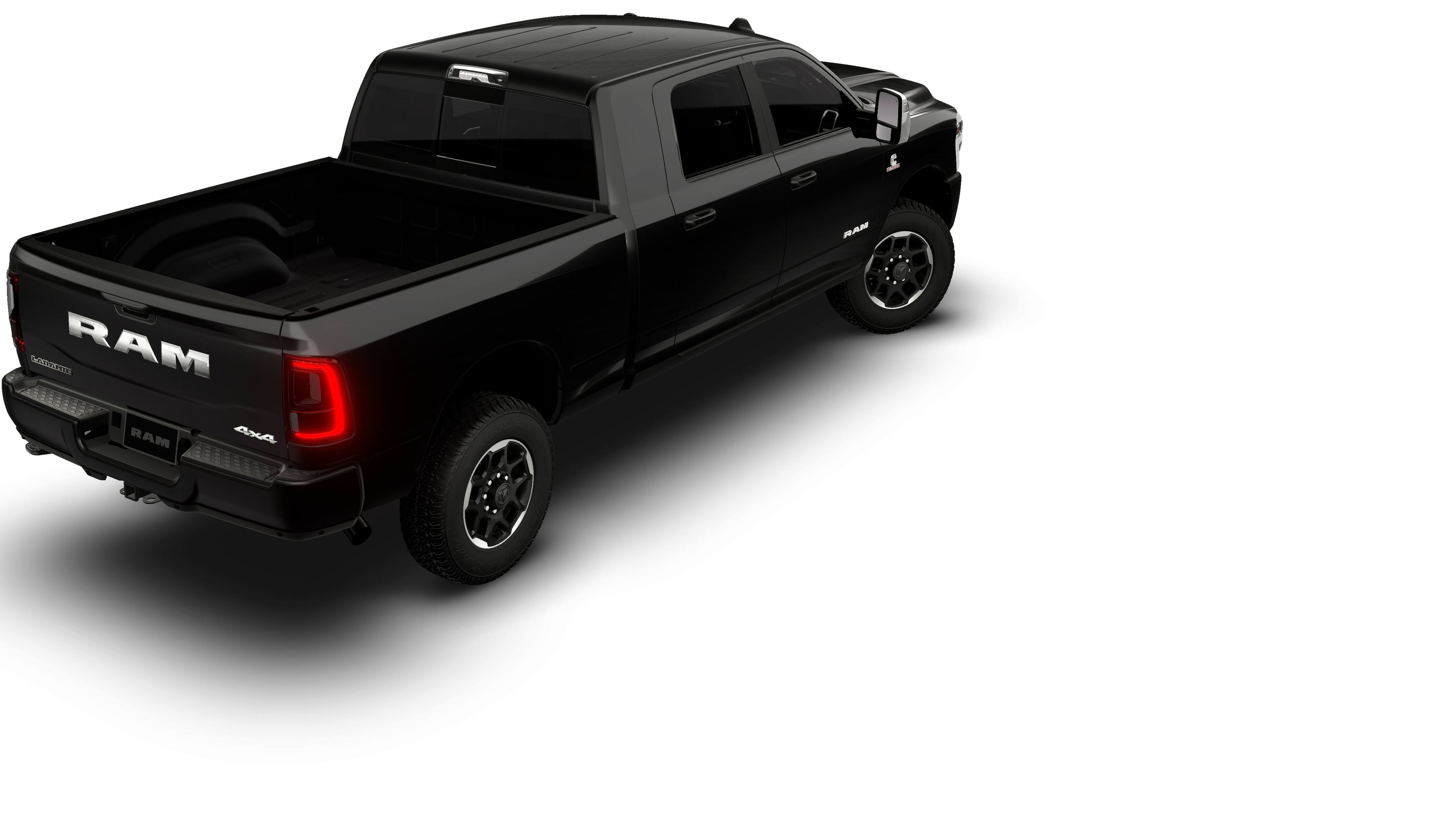 New 2026 Diamond Black Crystal Pearl-Coat Exterior Paint RAM LARAMIE image 14