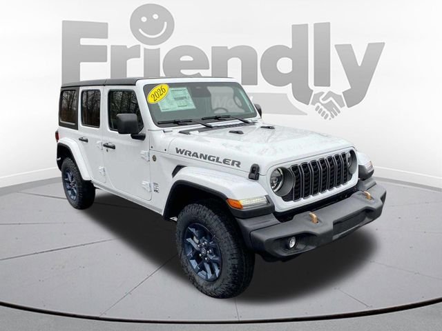 New 2026 Bright White Clear-Coat Exterior Paint Jeep 85th Anniversary Edition image 3