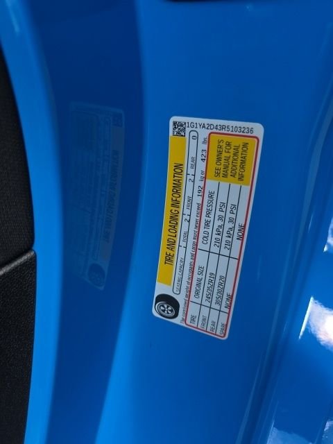 Used 2024 Blue Chevrolet Stingray image 30