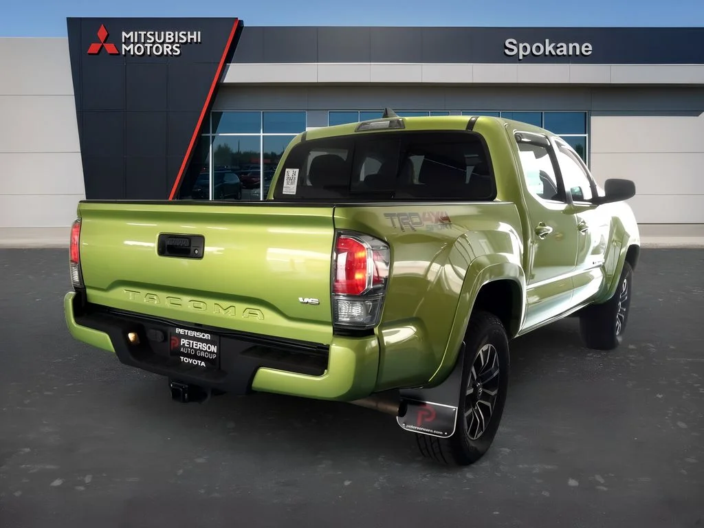 Used 2023 Electric Lime Metallic Toyota TRD Sport image 4