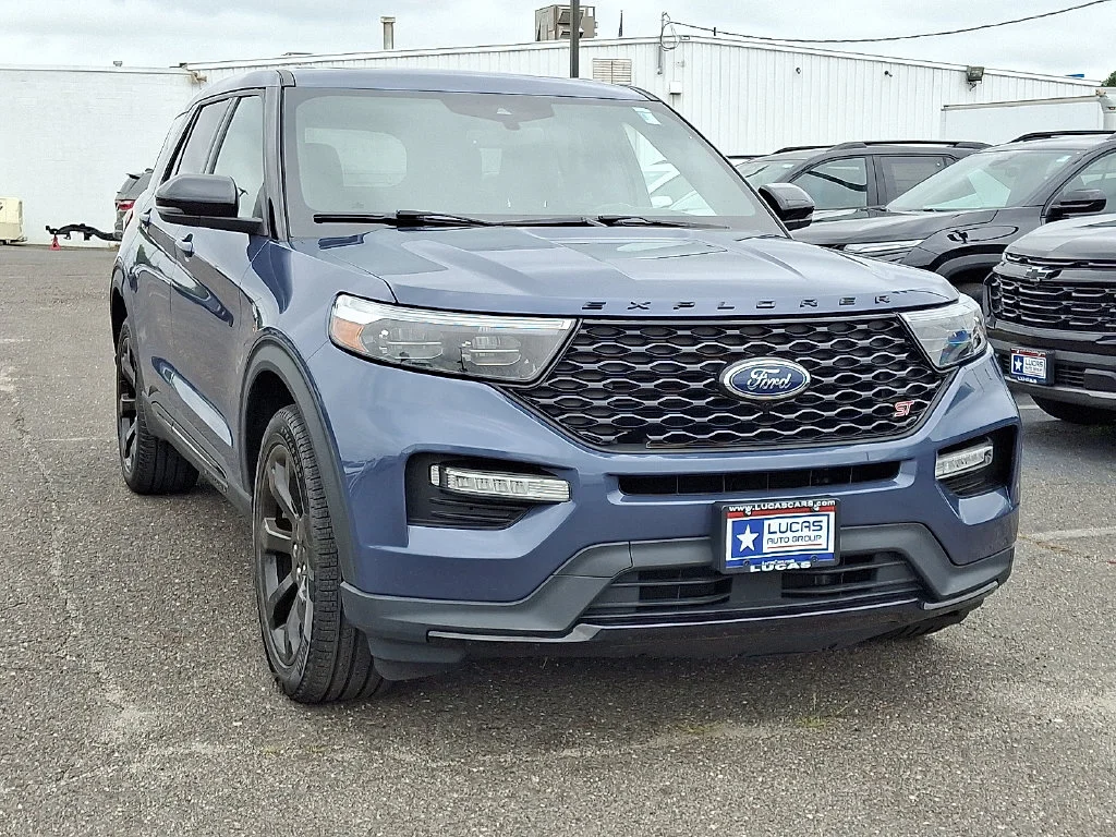 Used 2021 Blue Ford ST image 2