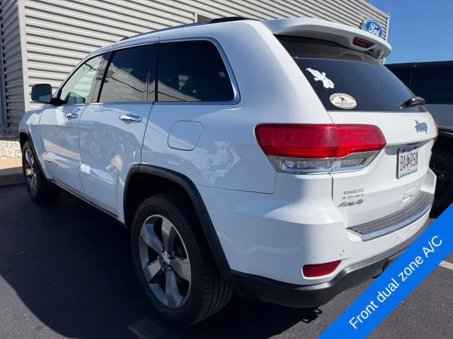 Used 2015 Bright White Clearcoat Jeep Limited image 8
